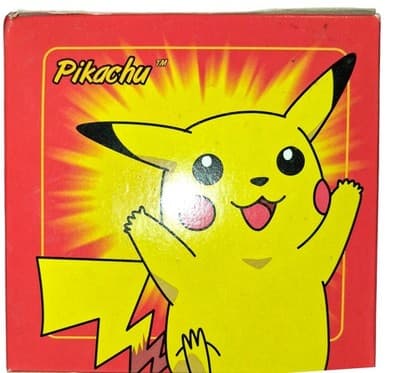 “1999 Pokémon Pikachu 23K Gold Plated Card Burger King Limited Edition COMPLETE - Thumbnail 2
