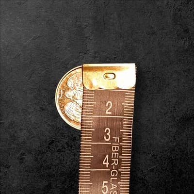 Vintage Guardian Angel Double-Sided Gold Plated Collectors Coin Unc. - Thumbnail 3