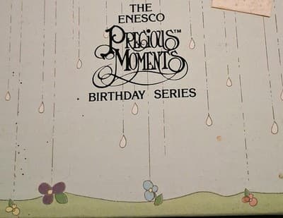 Precious Moments Showers of Blessings Birthday Series Elephant Enesco Boxed - Thumbnail 2