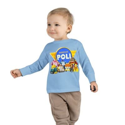 Robocar Poli Toddler Long Sleeve T-shirt