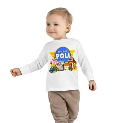 Robocar Poli Toddler Long Sleeve T-shirt
