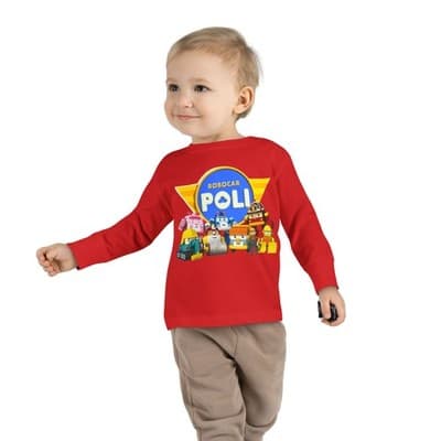 Robocar Poli Toddler Long Sleeve T-shirt