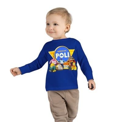 Robocar Poli Toddler Long Sleeve T-shirt