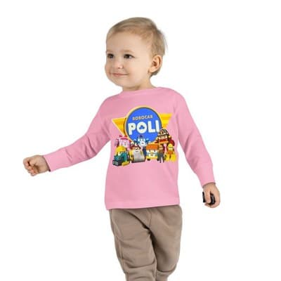 Robocar Poli Toddler Long Sleeve T-shirt