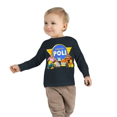 Robocar Poli Toddler Long Sleeve T-shirt