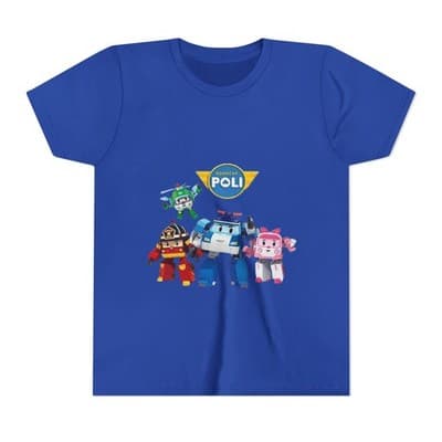 Kids Robocar Poli Short Sleeve T-shirt