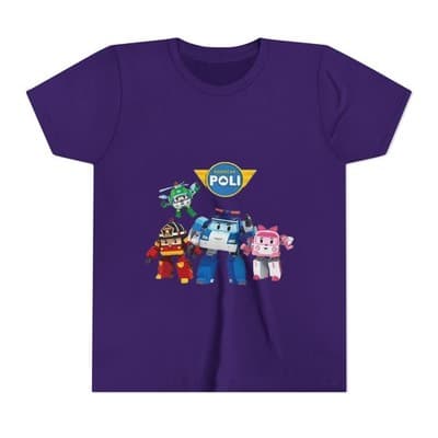 Kids Robocar Poli Short Sleeve T-shirt