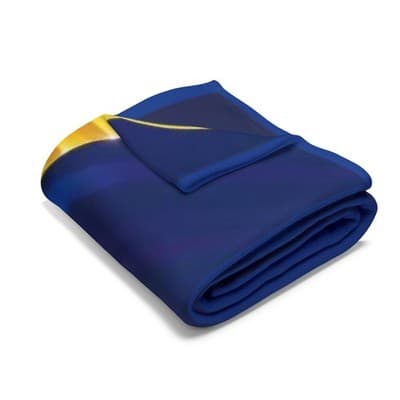 Robocar Poli Blue Fleece Blanket, Kids Throw Blanket - Thumbnail 3