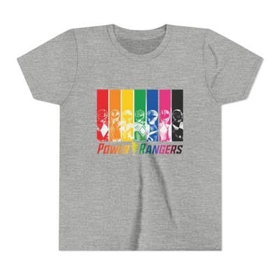 Power Rangers Kids Short Sleeve T-Shirt | Kids Power Rangers T-shirt