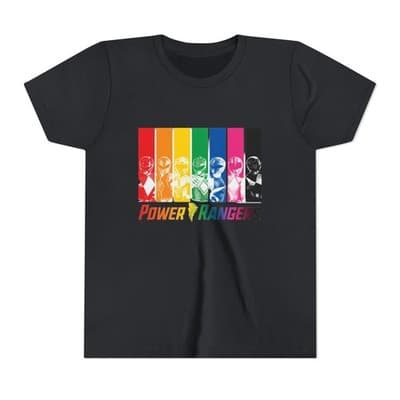 Power Rangers Kids Short Sleeve T-Shirt | Kids Power Rangers T-shirt