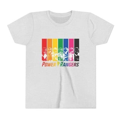 Power Rangers Kids Short Sleeve T-Shirt | Kids Power Rangers T-shirt