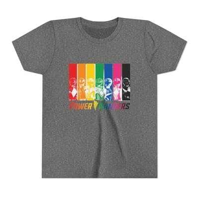 Power Rangers Kids Short Sleeve T-Shirt | Kids Power Rangers T-shirt