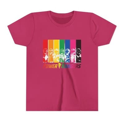 Power Rangers Kids Short Sleeve T-Shirt | Kids Power Rangers T-shirt