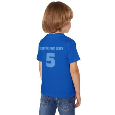 Robocar Poli Birthday Theme T-shirt - Thumbnail 4