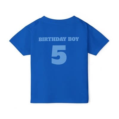 Robocar Poli Birthday Theme T-shirt - Thumbnail 2