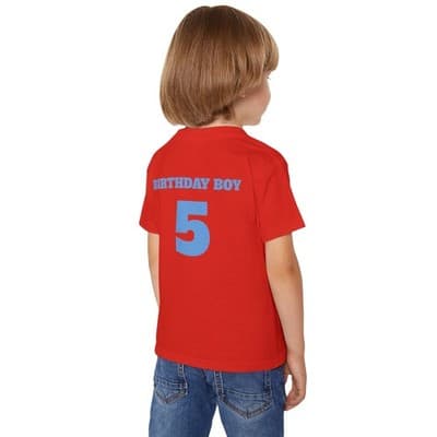 Robocar Poli Birthday Theme T-shirt - Thumbnail 4