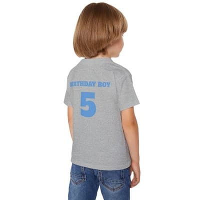 Robocar Poli Birthday Theme T-shirt - Thumbnail 4