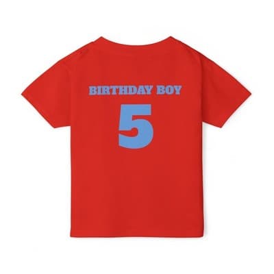 Robocar Poli Birthday Theme T-shirt - Thumbnail 2