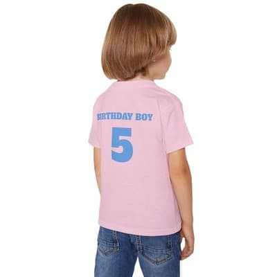 Robocar Poli Birthday Theme T-shirt - Thumbnail 4
