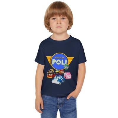 Robocar Poli Toddler Short sleeve shirt - Thumbnail 3