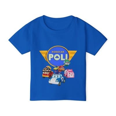 Robocar Poli Toddler Short sleeve shirt