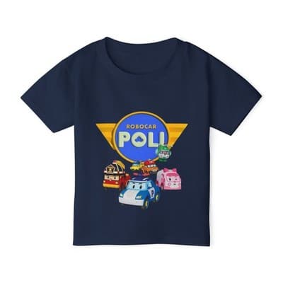 Robocar Poli Toddler Short sleeve shirt