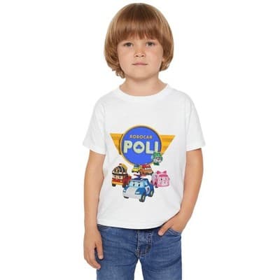 Robocar Poli Toddler Short sleeve shirt - Thumbnail 3