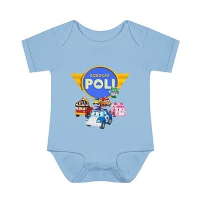 Robocar Poli Infant Bodysuit, Robocar Poli Baby Bodysuit