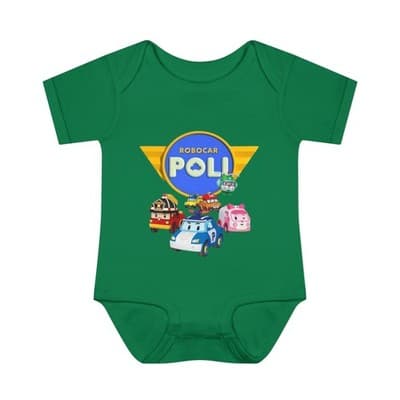 Robocar Poli Infant Bodysuit, Robocar Poli Baby Bodysuit