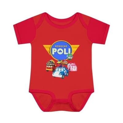 Robocar Poli Infant Bodysuit, Robocar Poli Baby Bodysuit