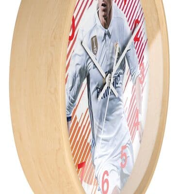 Christian Ronaldo Wall Clock | Soccer Hanging Wall Clock - Thumbnail 2