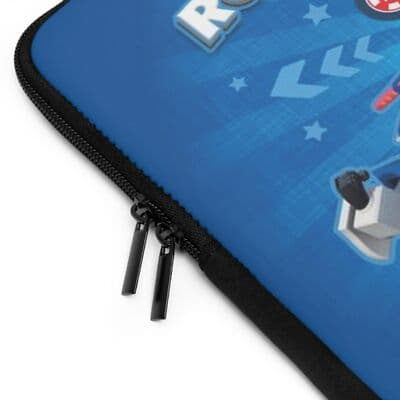 Robocar Poli Laptop Sleeve, Kids Tablet Zippered Sleeve Case - Thumbnail 3