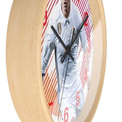 Christian Ronaldo Wall Clock | Soccer Hanging Wall Clock - Thumbnail 2