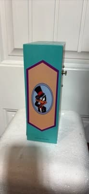Vintage 1993 Looney Tunes Music Box On With The Show This Is It Buggs Daffy VGC - Thumbnail 3