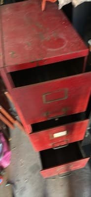Vintage File Cabinet - Thumbnail 4