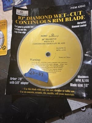 Wet/Dry Cutting Diamond Blades For Concrete ￼ - Thumbnail 3