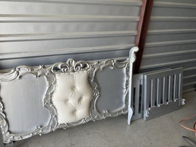 rococo bedroom double bed - Thumbnail 2
