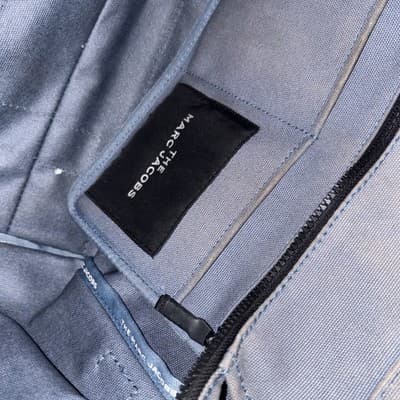 Marc Jacobs The Canvas Small Tote Bag Blue Shadow Denim Bag - Thumbnail 5