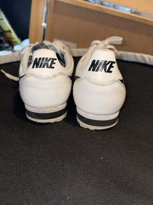 Size 8 - Nike Classic Cortez White Black - Thumbnail 3