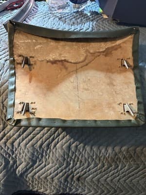 1969 Mopar A/B-Body (Except Dart) Bucket Seat Back Panels - Original - Green - Thumbnail 2