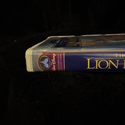 Vintage Walt Disney The Lion King VHS 1994 Masterpiece Collection #2977, Mint - Thumbnail 3