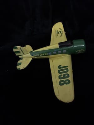 Limited Edition, John Deere Lockheed Orion Airplane Bank - Thumbnail 3
