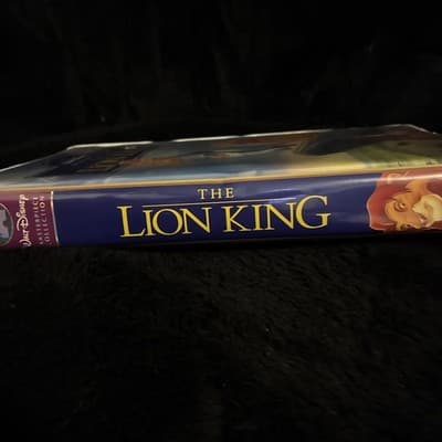 Vintage Walt Disney The Lion King VHS 1994 Masterpiece Collection #2977, Mint - Thumbnail 4