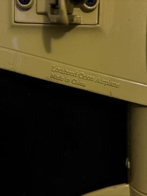 Limited Edition, John Deere Lockheed Orion Airplane Bank - Thumbnail 6