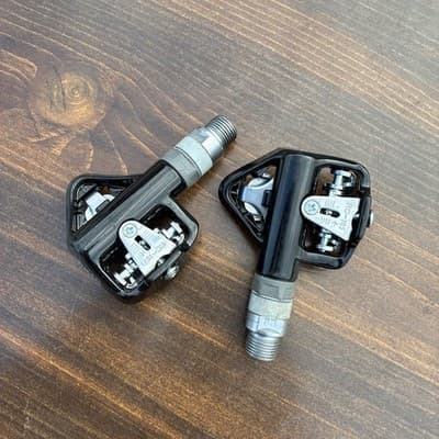 Wellgo Bicycle Pair Black RC-713 Clipless Pedal Set 9/16" Road Bike - Thumbnail 3