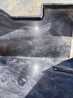 Mopar 1970 - 1974 Dodge Challenger Cuda Heater A/C Box Lower Cover P/N 2936597 - Thumbnail 3