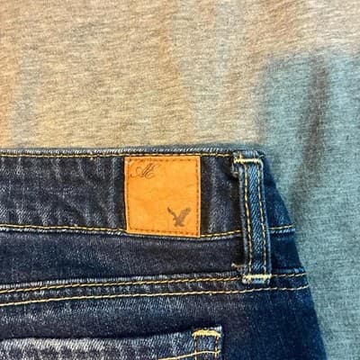 American-eagle-outfitters Women's Navy and Blue Shorts - Thumbnail 4