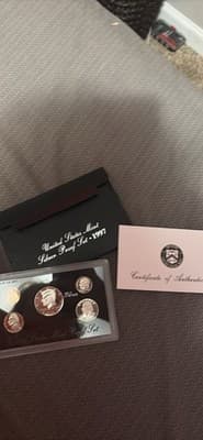 02 01 00 99 98 97 96 95 United States mint proof sets, Includes Silver Mint - Thumbnail 6