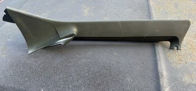 1968-70 Dodge Charger Roadrunner Mopar B Body Left A Pillar Plastic Trim - Thumbnail 2
