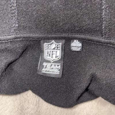 NFL black/gray zip up hoodie falcons Size XL - Thumbnail 4